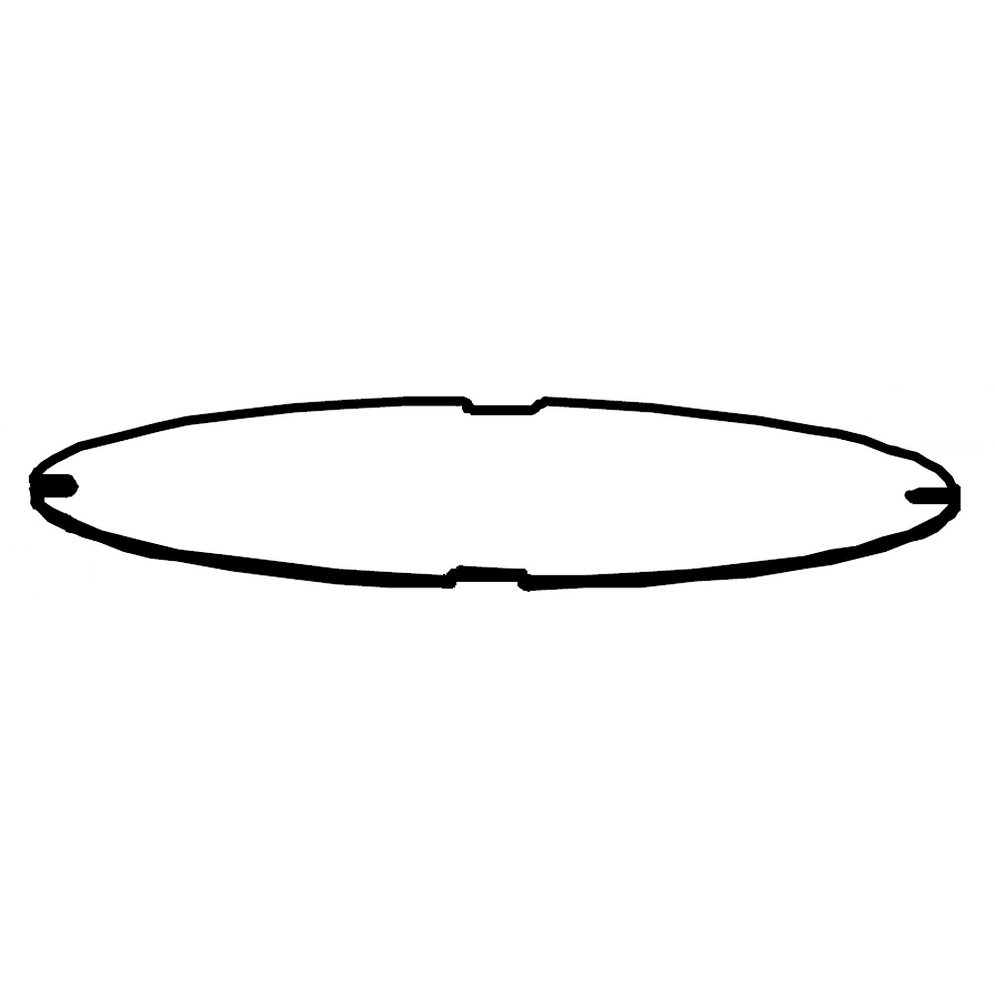 Frigidaire Part #5304523277, Cover | 5.40 x 5.35 x 0.10