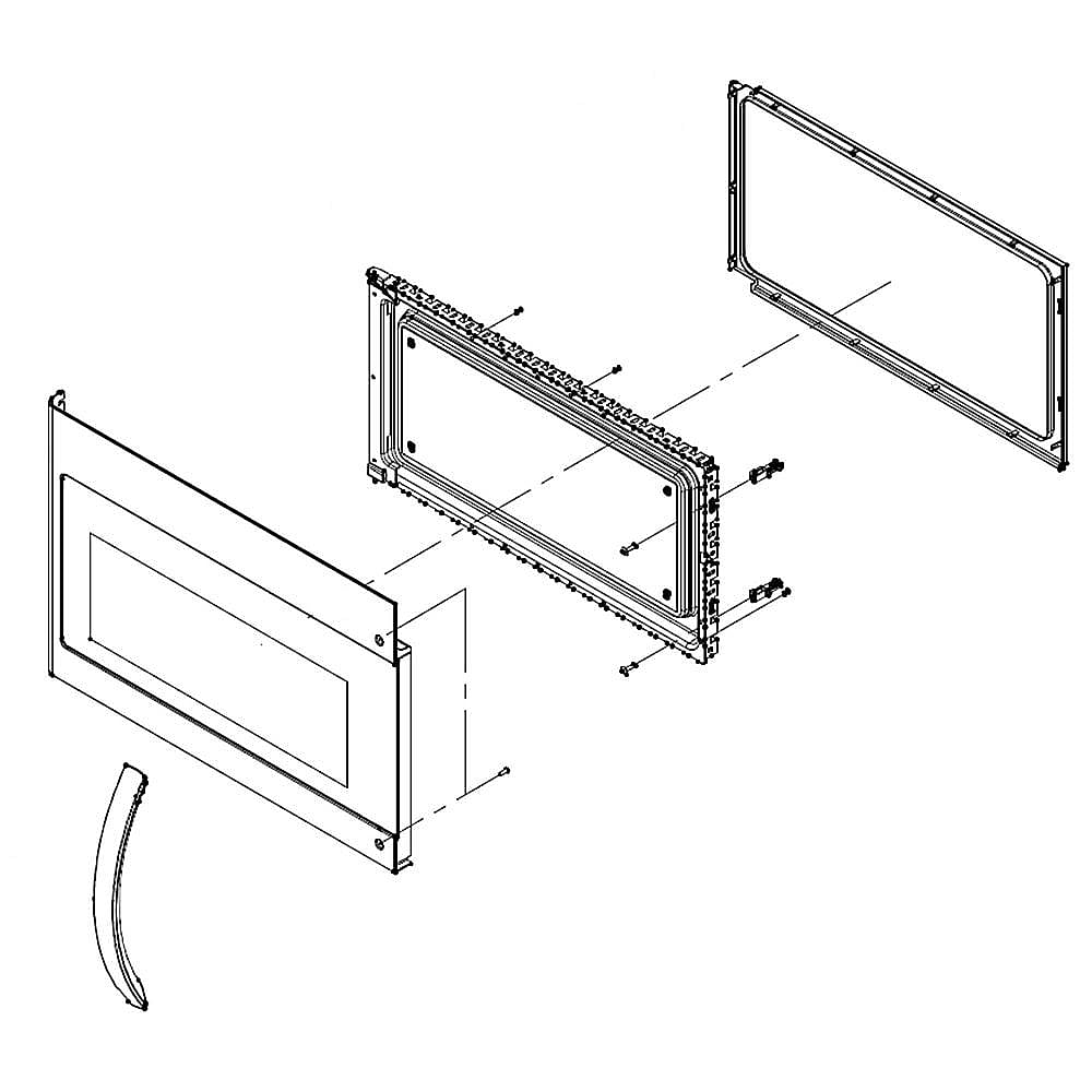 Frigidaire Part #5304523979, Door-Complet | 27.00 x 20.00 x 10.00