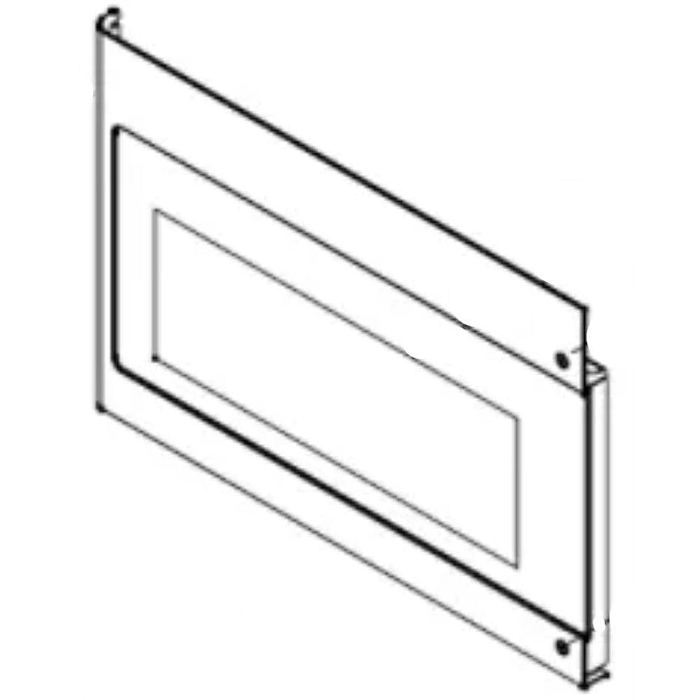 Part #5304523991, Microwave Door Outer Panel / 23.50 x 16.50 x 1.50