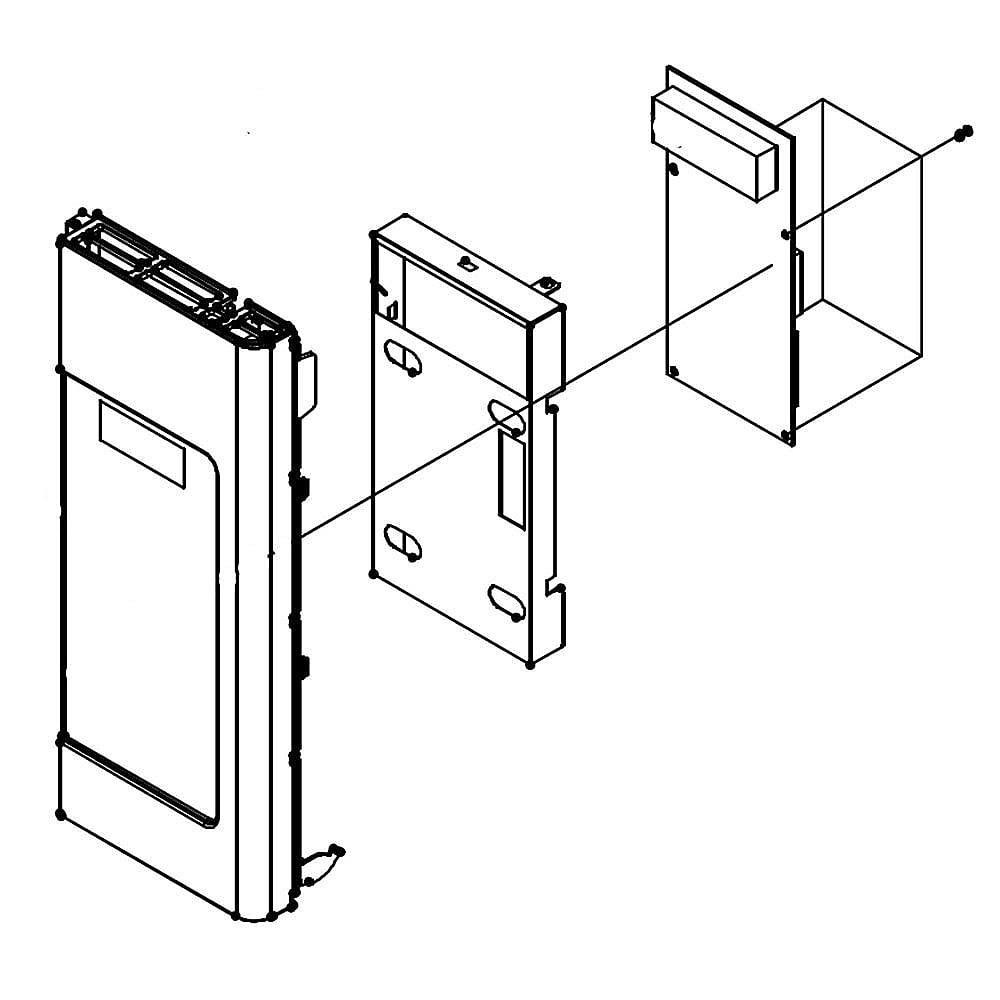 Frigidaire Part #5304523998, Panel-Contro | 17.50 x 11.05 x 3.80