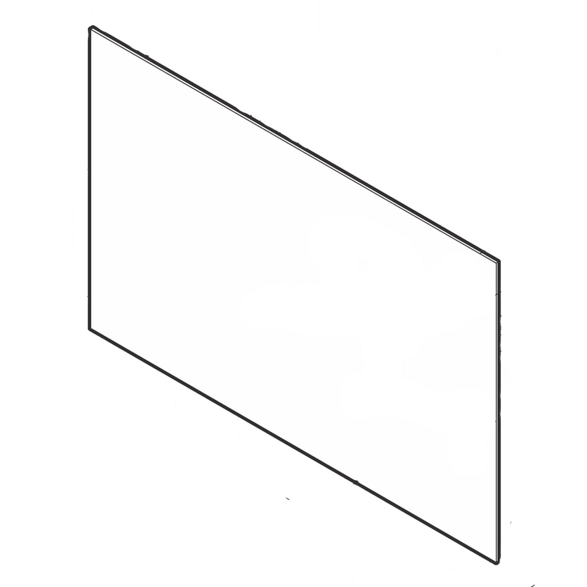 Part #5304526387, Range Oven Door Middle Glass