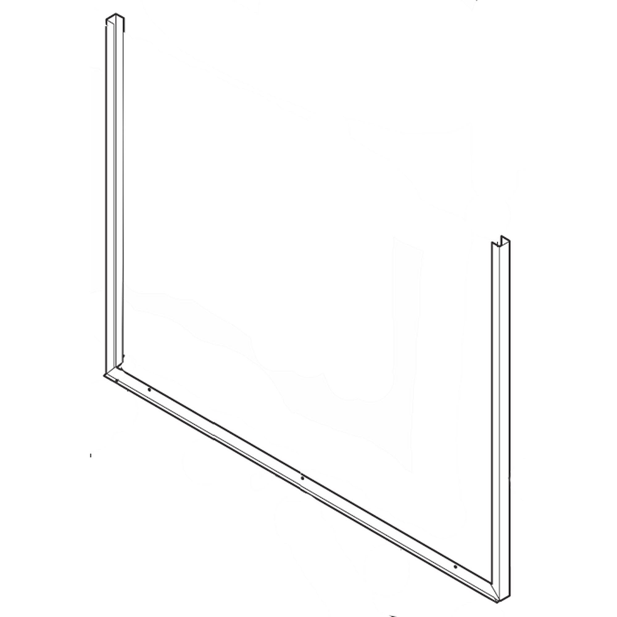 Part #5304532039, Trim-Door Blk (3 Sided)