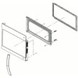 Door-complet for Frigidaire GMOS1962AFA - Part 5304533651