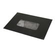 Range Oven Door Outer Glass (black) for White-Westinghouse GF830HXD7 - Part 5308013866