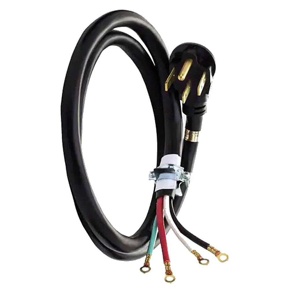 Part #5308819009, Range 4-Prong Power Cord, 6-Ft, 50-Amp / 10.90 x 9.20 x 2.70