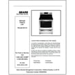 Kenmore Repair Parts Catalog for Kenmore 79096183710 - Part 5995685863