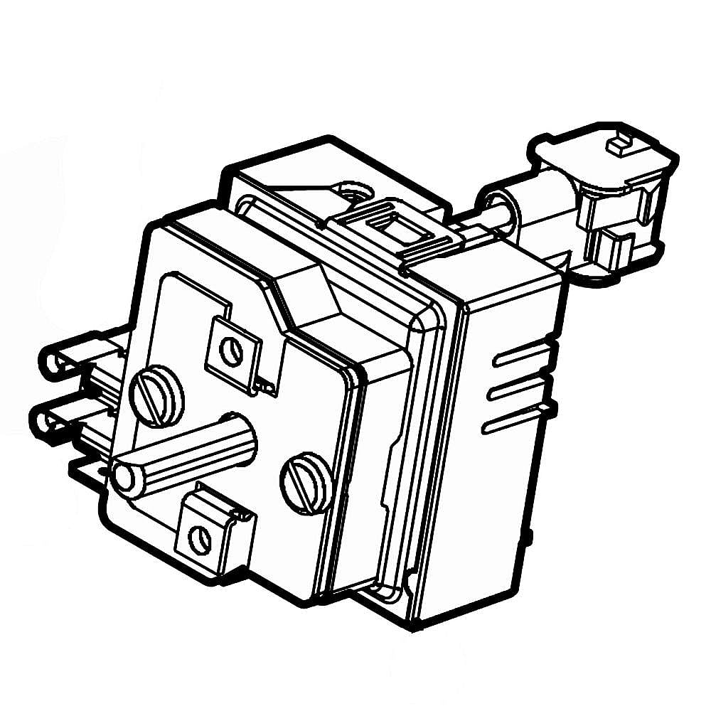 Part #807004702, Range Triple Surface Element Control Switch / 5.00 x 2.75 x 2.00