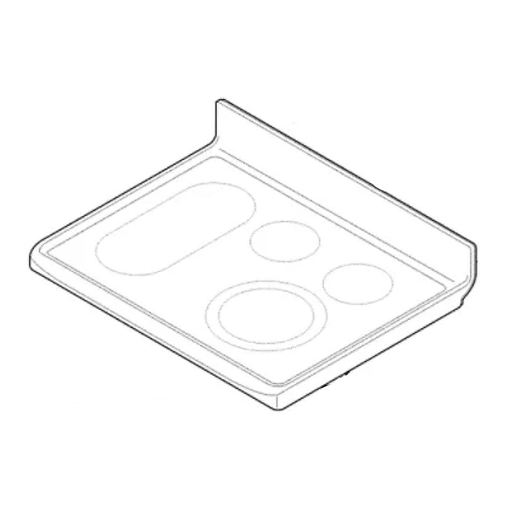 Frigidaire Part #807038642, Range Main Top | 32.40 x 28.00 x 8.70