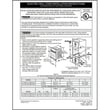 Instructions for Kenmore 79049419314 - Part 807153701