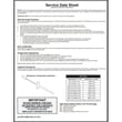 Service Data Sheet for Kenmore 79049513314 - Part 807153901