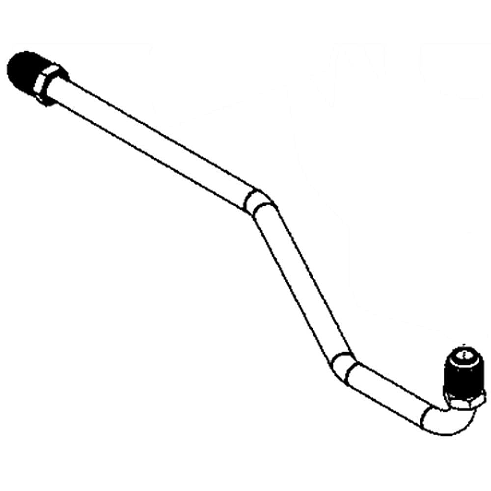 Kenmore Part #807181101, Range Oven Gas Supply Tube | 11.90 x 1.70 x 0.90