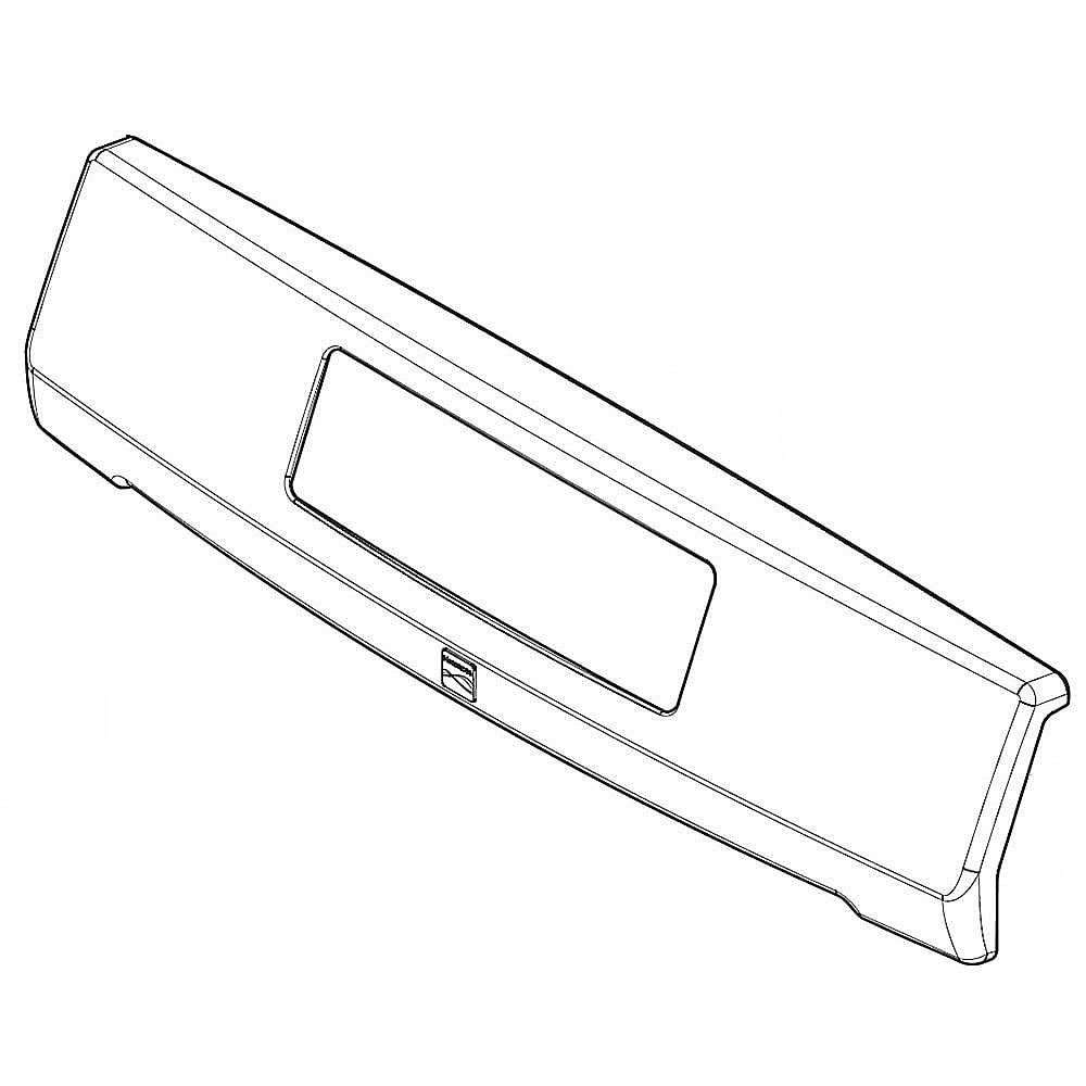Part #807181636, Range Control Panel (White) / 29.40 x 8.50 x 4.80