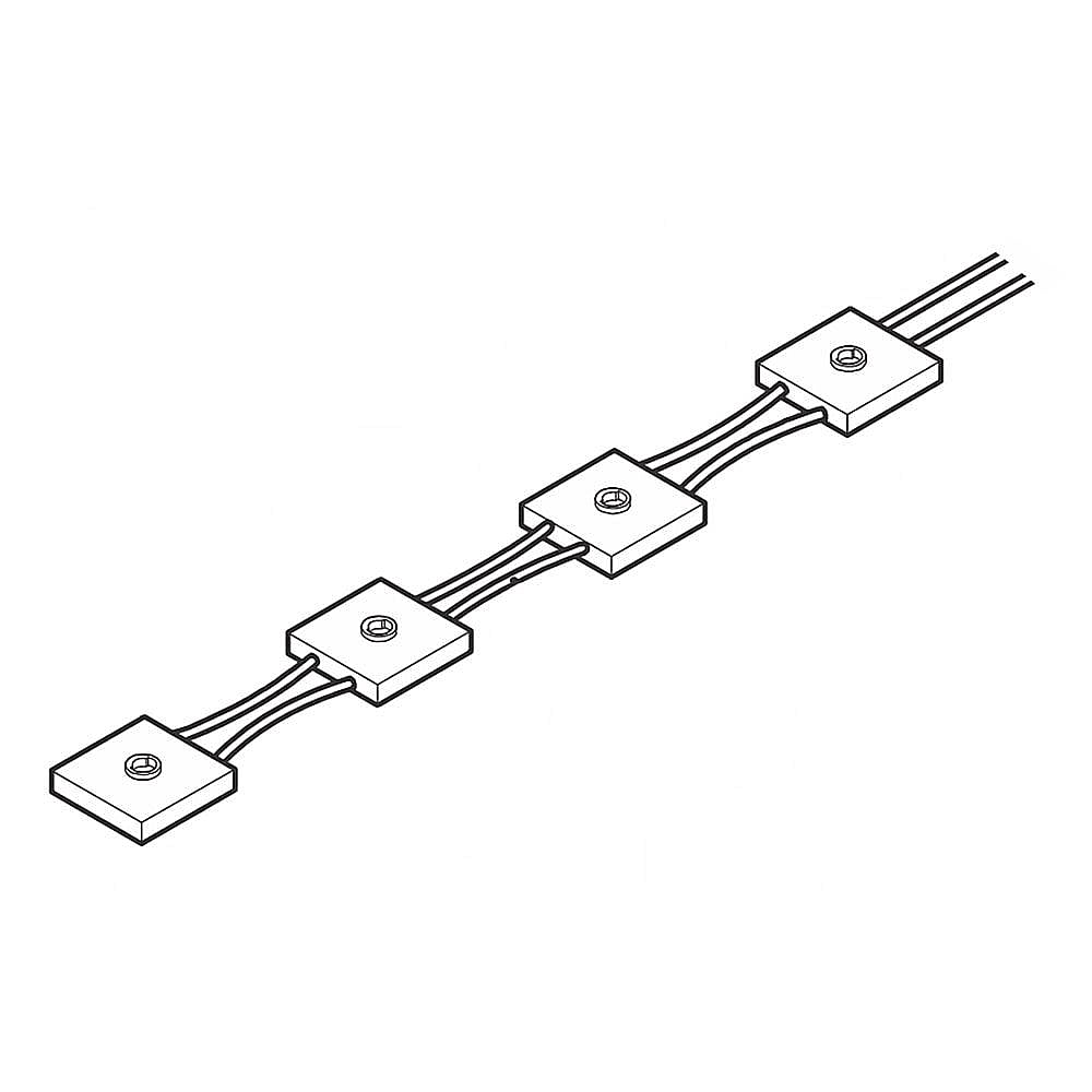 Kenmore Part #807211201, Cooktop Igniter Switch And Harness Assembly | 12.25 x 7.85 x 2.75