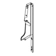 End Cap,backguard ,black ,lh for Frigidaire DGGF3046RFB - Part 807437110