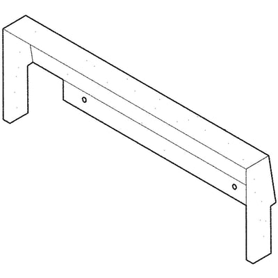 Wall Oven Control Housing undefined