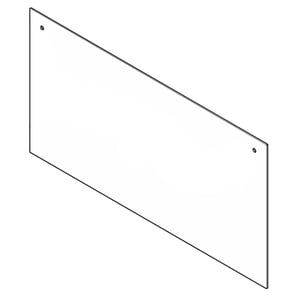 Range Lower Oven Door Outer Panel (white) 807939206