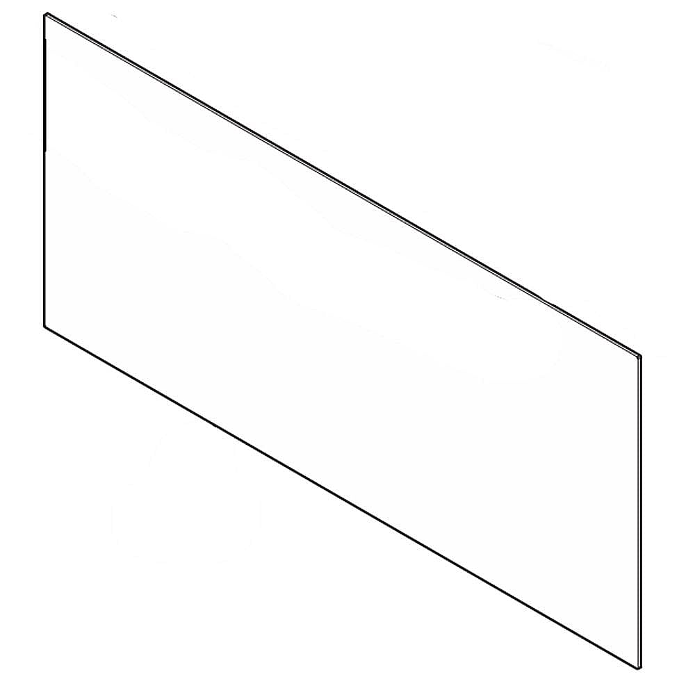 Kenmore Part #807939207, Range Oven Door Outer Panel (Black) | 36.00 x 30.00 x 5.75
