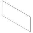 Range Oven Door Outer Panel (black) for Kenmore 79097219410 - Part 807939207