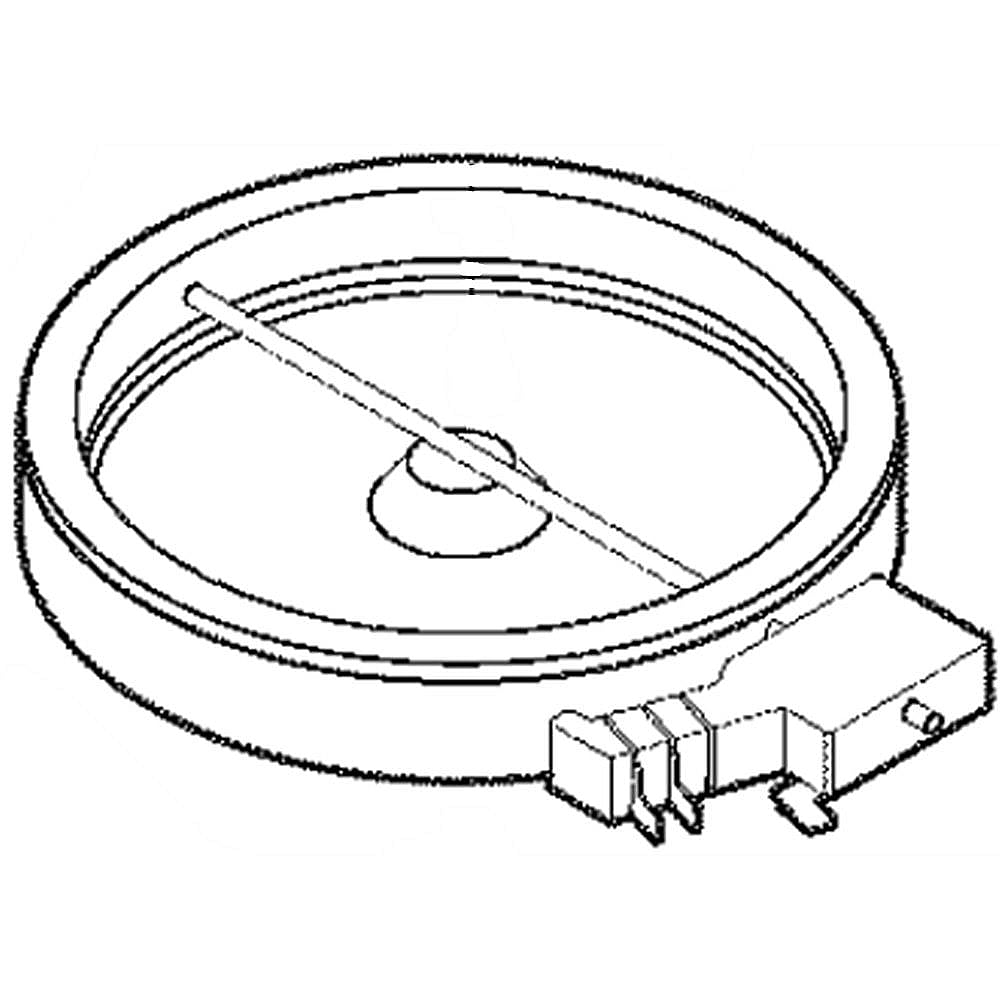 Part #808081501, Range Simmer Flex Surface Element / 19.30 x 18.30 x 4.20