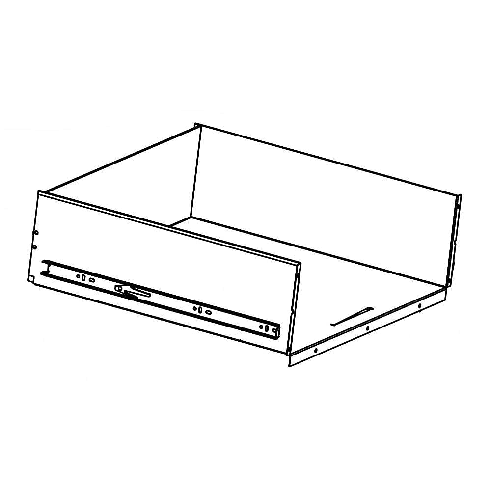 Kenmore Elite Part #808248901, Drawer | 24.50 x 23.20 x 8.80