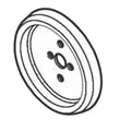 Kenmore Elite Range Surface Burner Knob Bezel (stainless) for Frigidaire FGEF4085PFA - Part 808312201