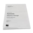 Owner's Manual for Kenmore 79092629810 - Part 808530004