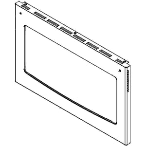 Range Lower Oven Door Outer Panel Assembly (stainless) 808609203