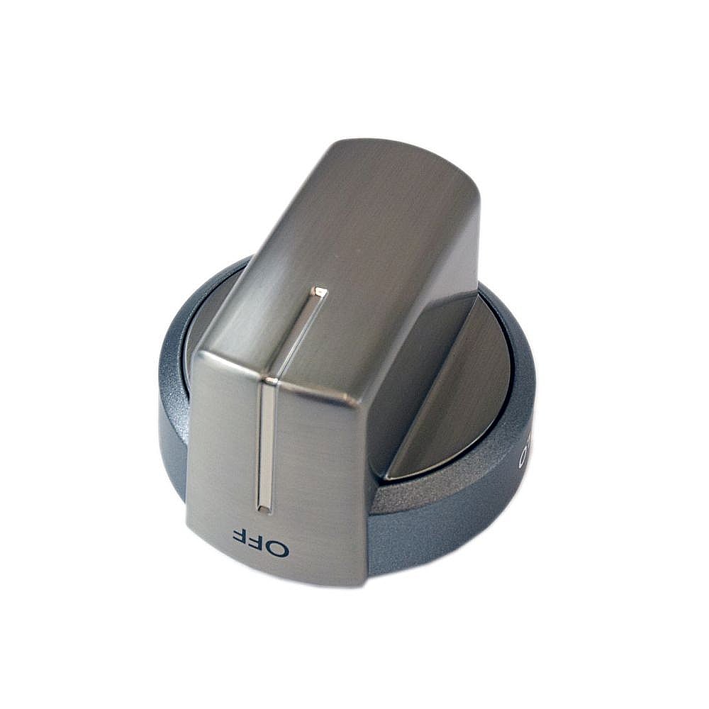 Part #808694401, Range Surface Burner Knob (Stainless) / 6.90 x 5.65 x 5.15