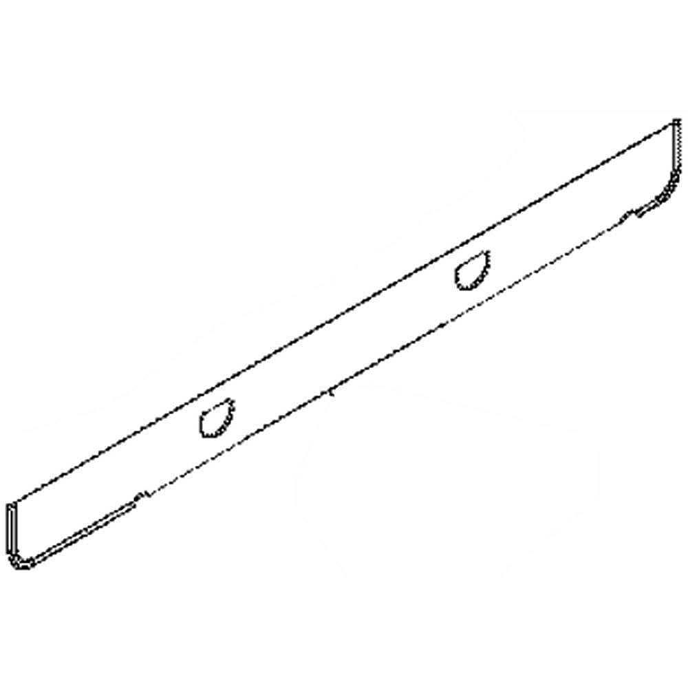 Kenmore Part #808786701, Shield | 18.40 x 1.65 x 0.45