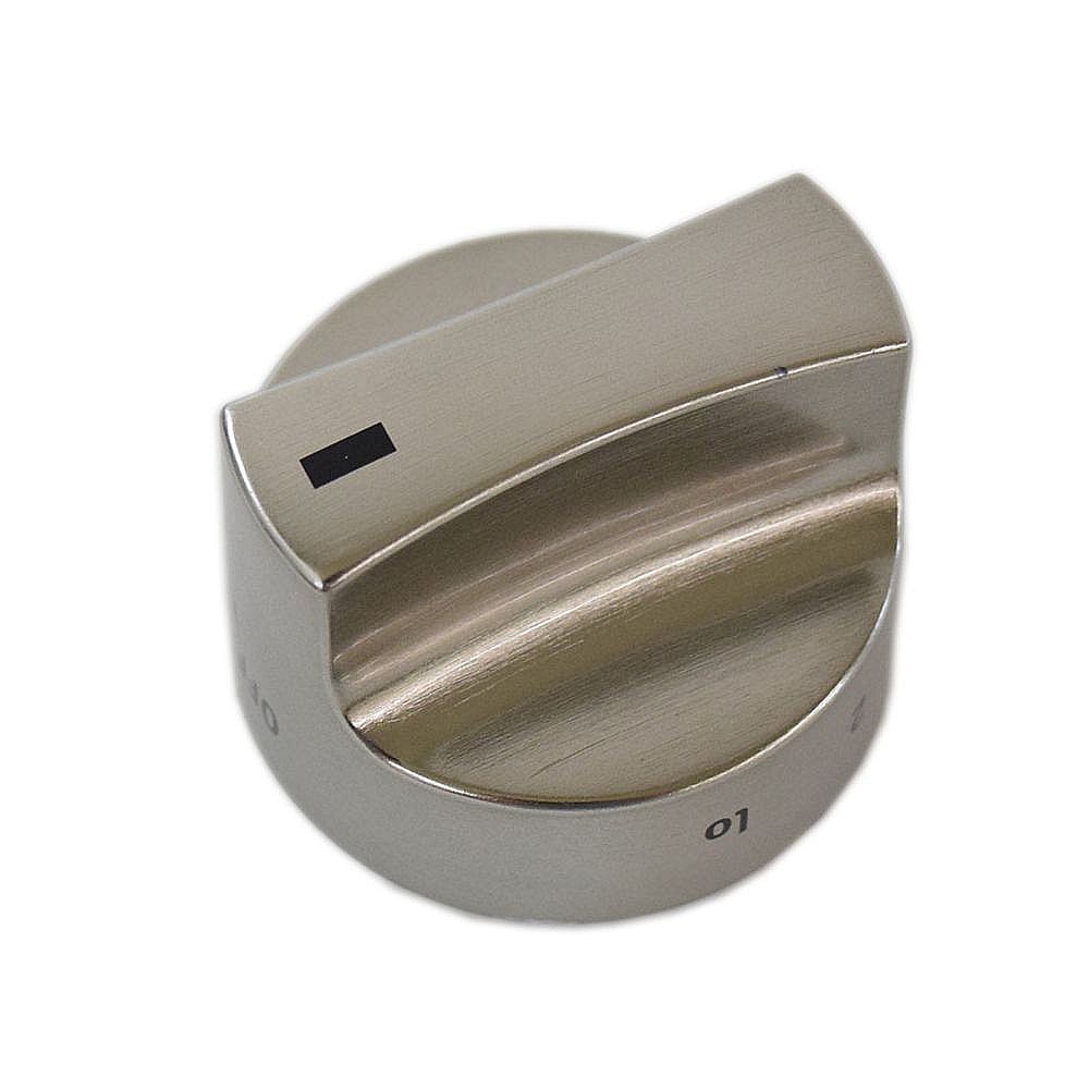 Part #808868202, Range Surface Burner Knob (Stainless) / 2.25 x 2.20 x 2.10
