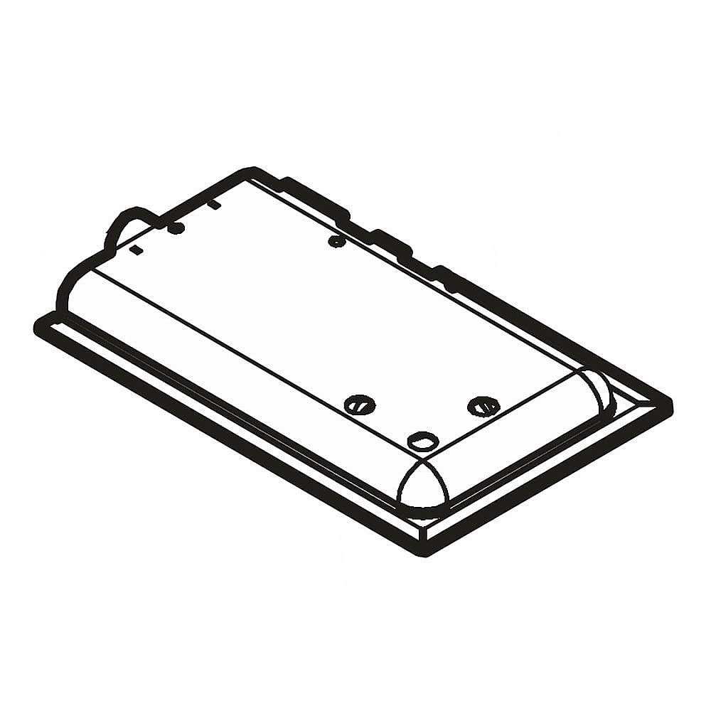 Kenmore Elite Part #808931403, Vent Box Assembly | 5.25 x 3.15 x 1.00