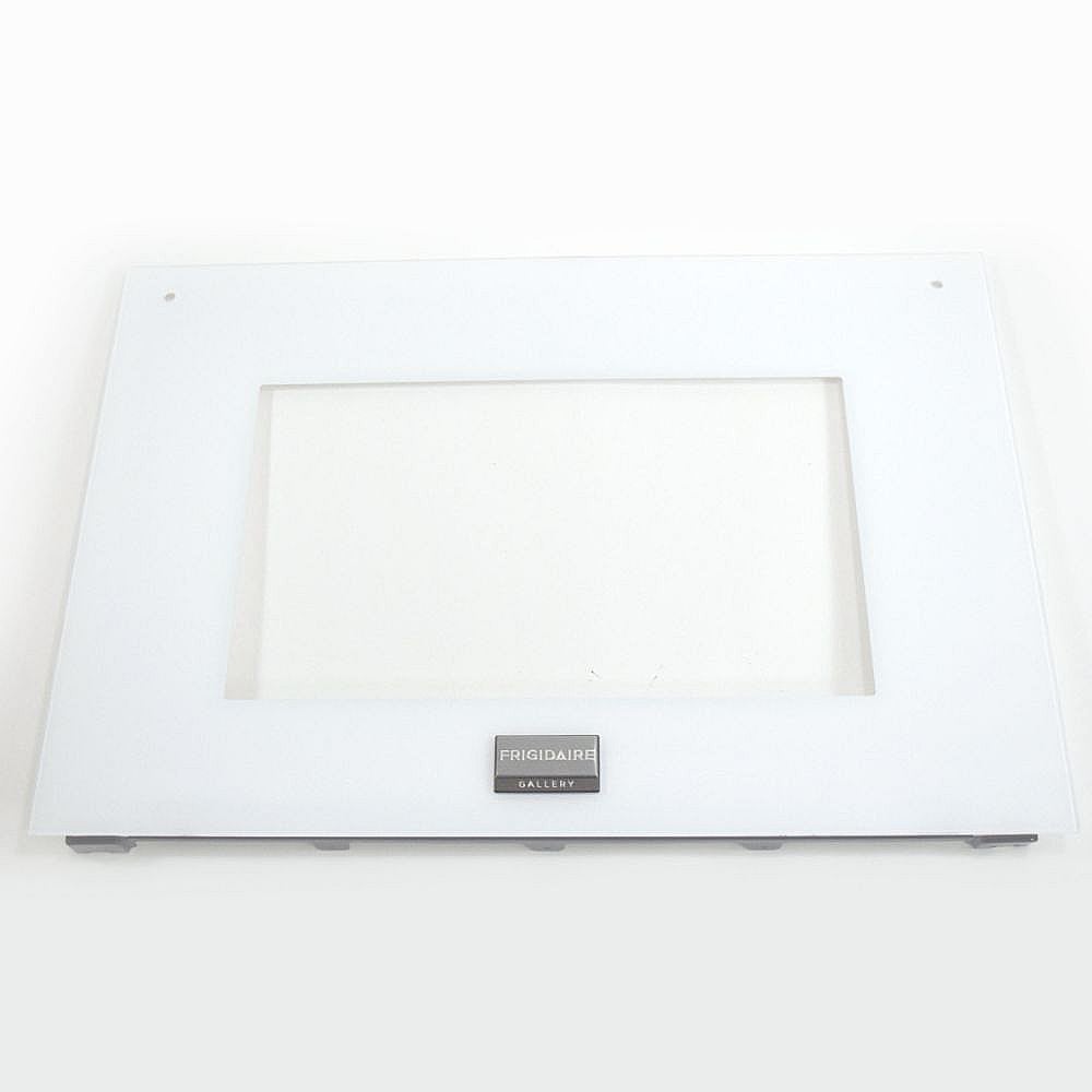 Photo of Range Oven Door Outer Panel (White) from Repair Parts Direct