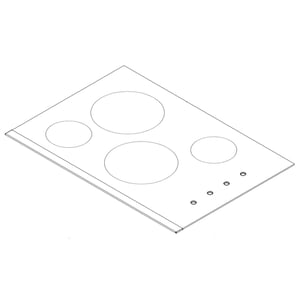 Cooktop Main Top (black And Stainless) 809040801
