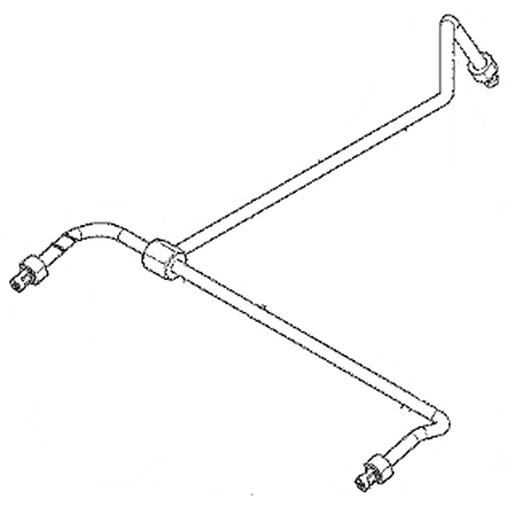 Part #809125501, Range Surface Burner Manifold Interconnect Tube / 21.00 x 19.12 x 1.00