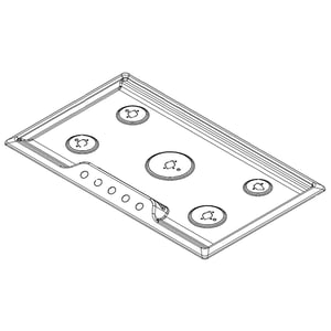 Cooktop Main Top (stainless) 809218311