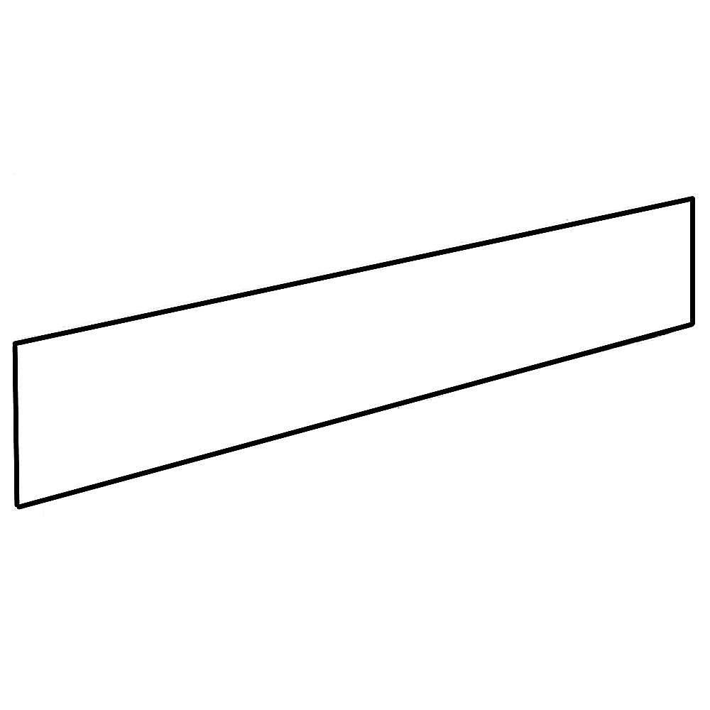 Kenmore Pro Part #903048-9010, Cooktop Backguard | 39.50 x 25.50 x 3.50