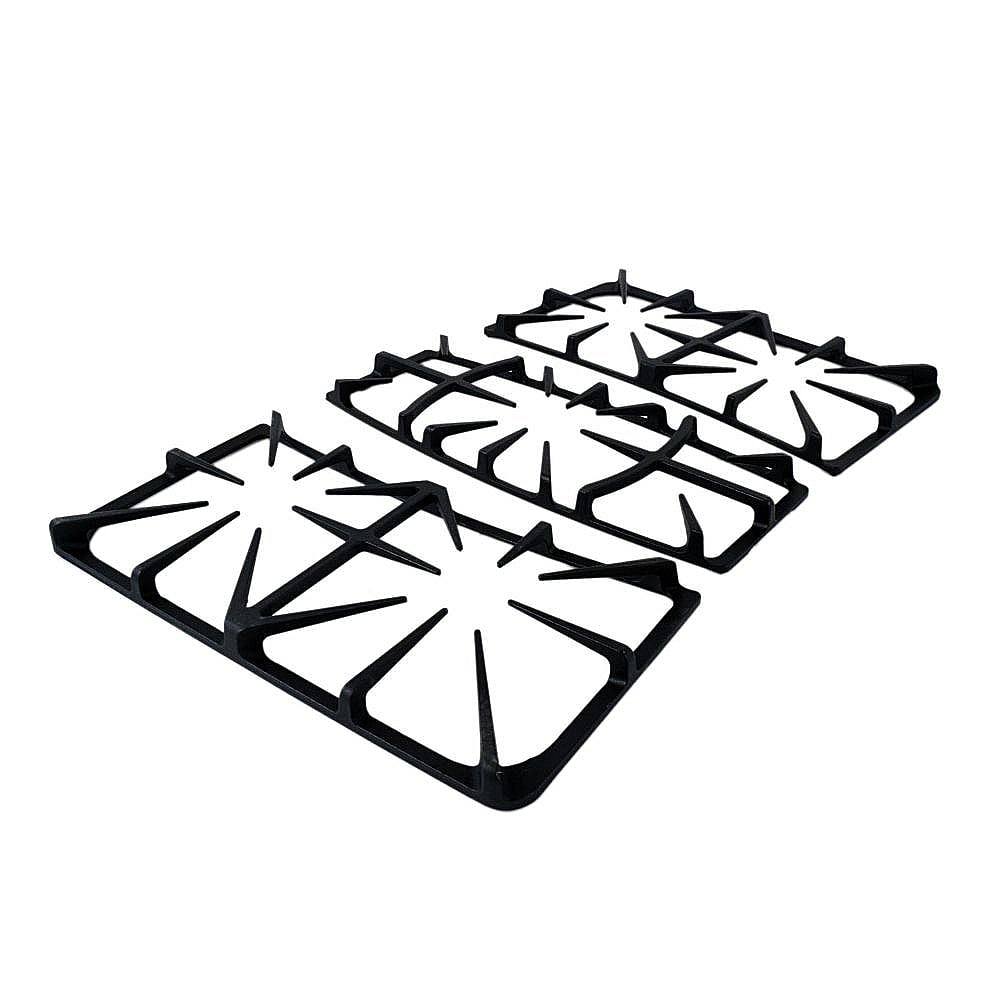 Part #a00263801, Frigidaire Range Surface Burner Grate Set (Replaces 5304492146) / 23.80 x 21.20 x 9.70