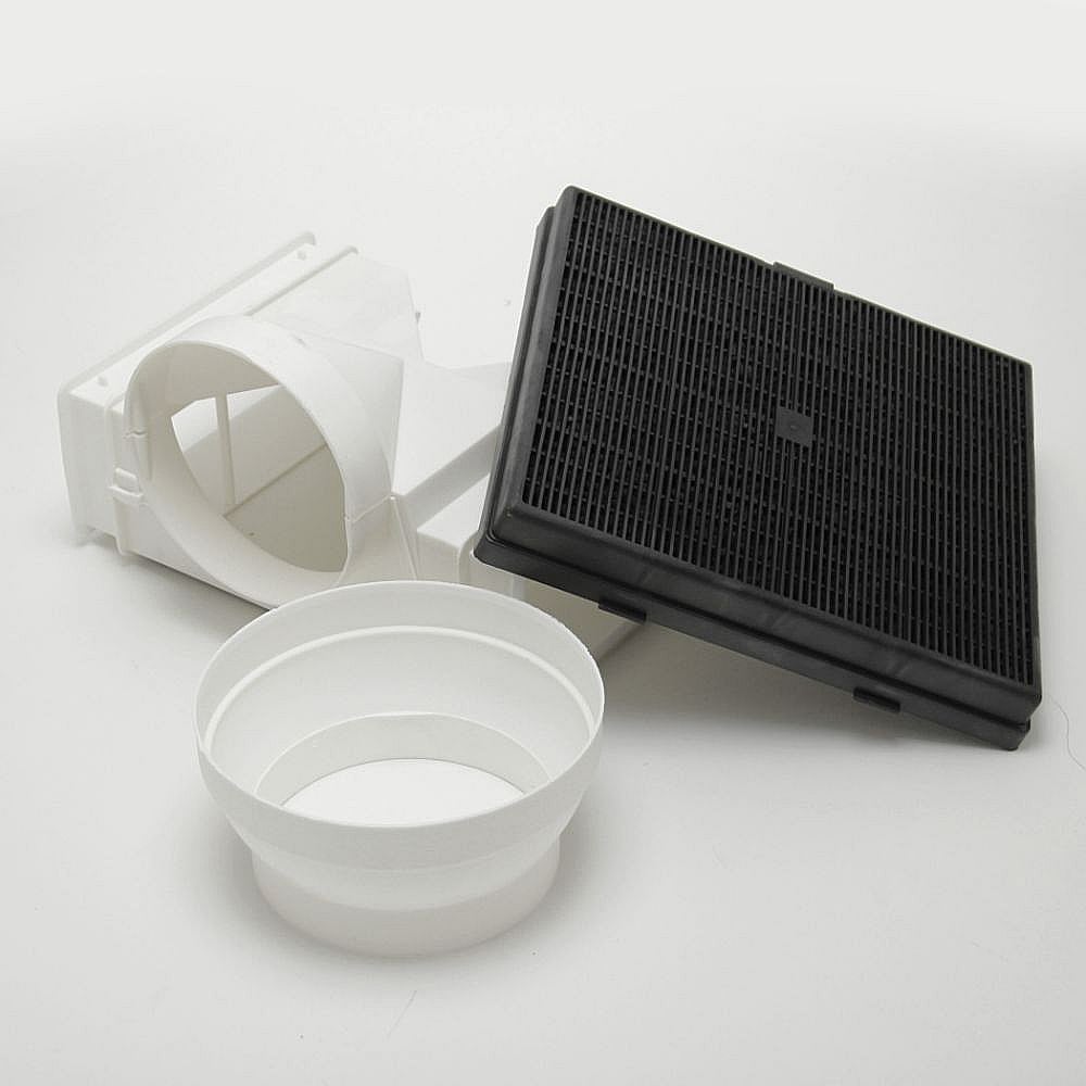Part #dfktwc75Gs, Range Hood Non-Ducted Plenum Kit | 17.95 x 10.35 x 10.10
