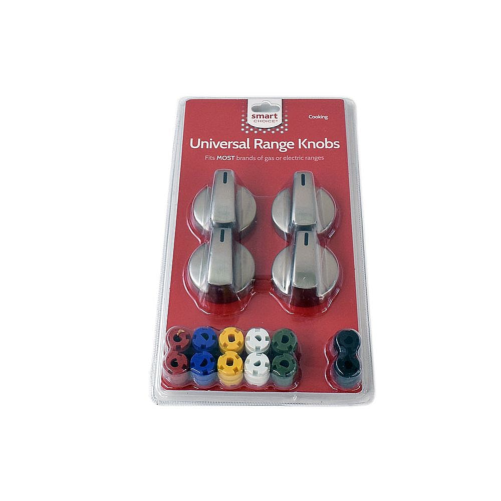 Part #knobkit4S, Range Universal Knob Kit (Stainless) / 11.25 x 6.25 x 1.50