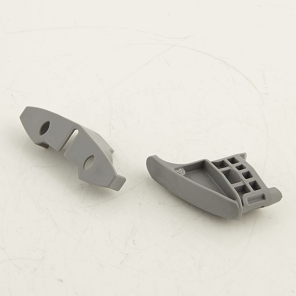 Part #00165254, Dishwasher Dishrack Slide Rail Stop, Upper / 2.80 x 2.50 x 0.50