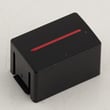 Dishwasher Power Switch Button (black) for Bosch SHX43C02UC/21 - Part 00424501