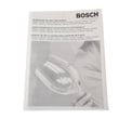 Dishwasher Owner's Manual for Bosch SHV45M03UC/50 - Part 00540722