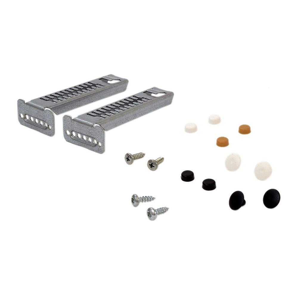 Part #00612653, Dishwasher Toe Panel Bracket (Replaces 612653)