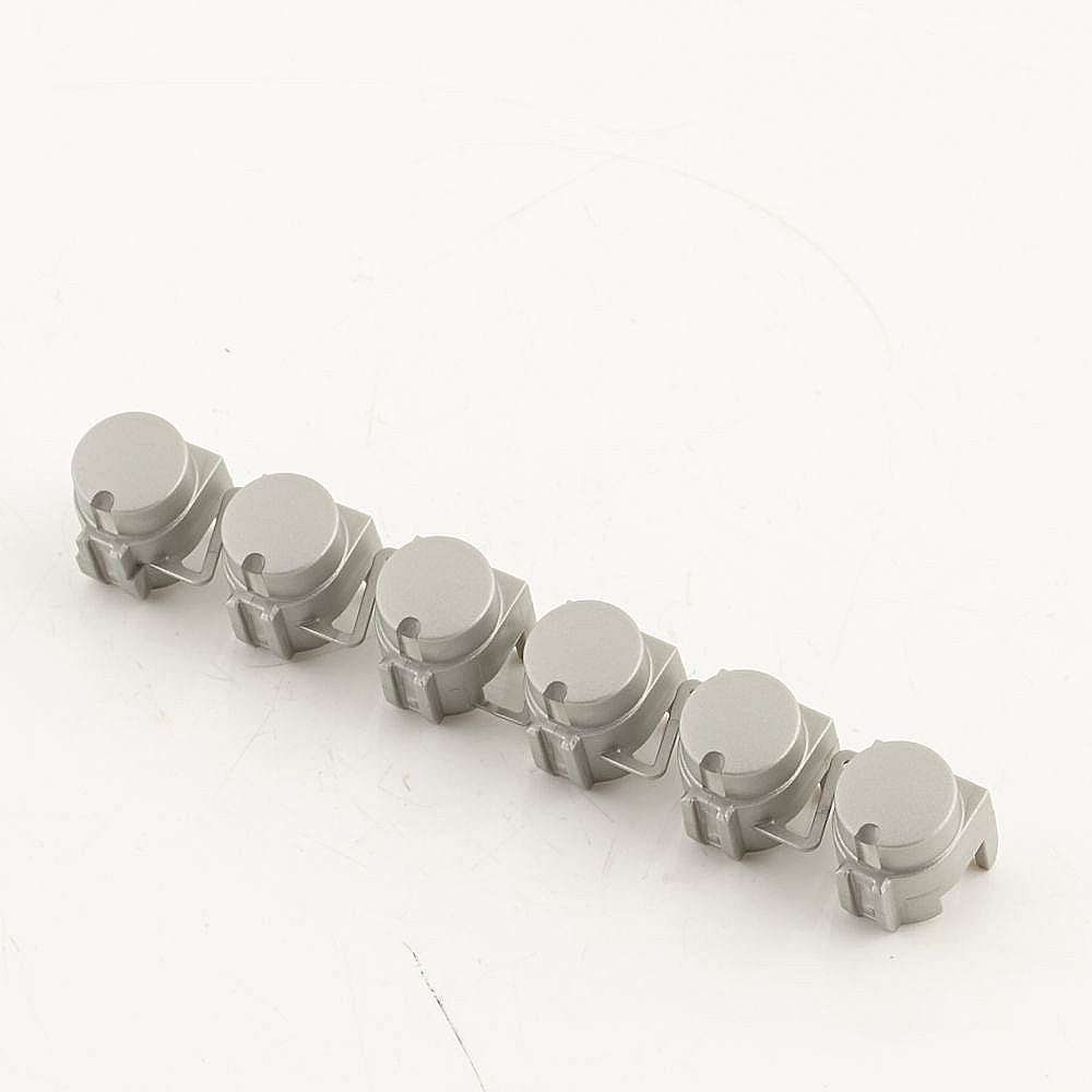 Part #00618170, Dishwasher Control Panel Button Set (Stainless) / 9.00 x 5.00 x 1.00
