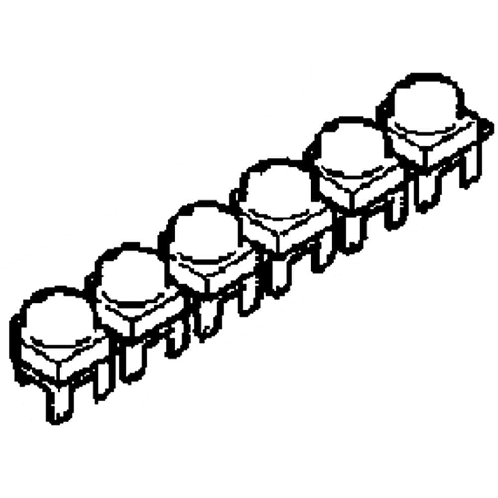 Bosch Part #00624968, Button Set