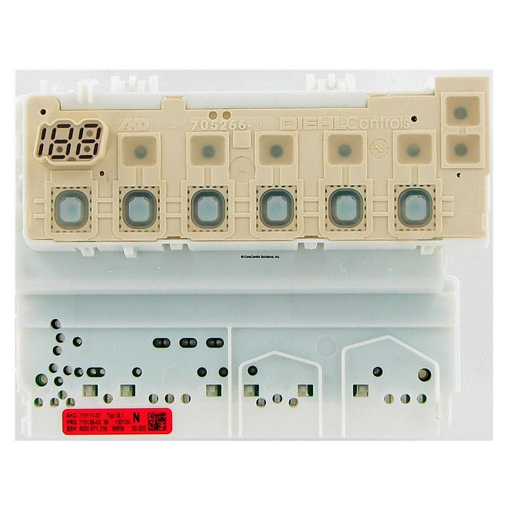 Part #00676960R, Refurbished Dishwasher Electronic Control Board