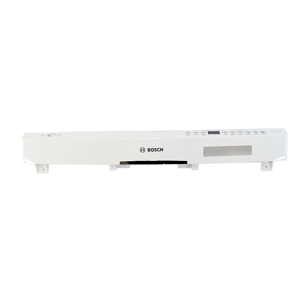 Part #00683963, Dishwasher Control Panel Assembly (Silver)