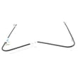 Dishwasher Dishrack Slide Rail for Bosch SHP865WF2N/01 - Part 00744815