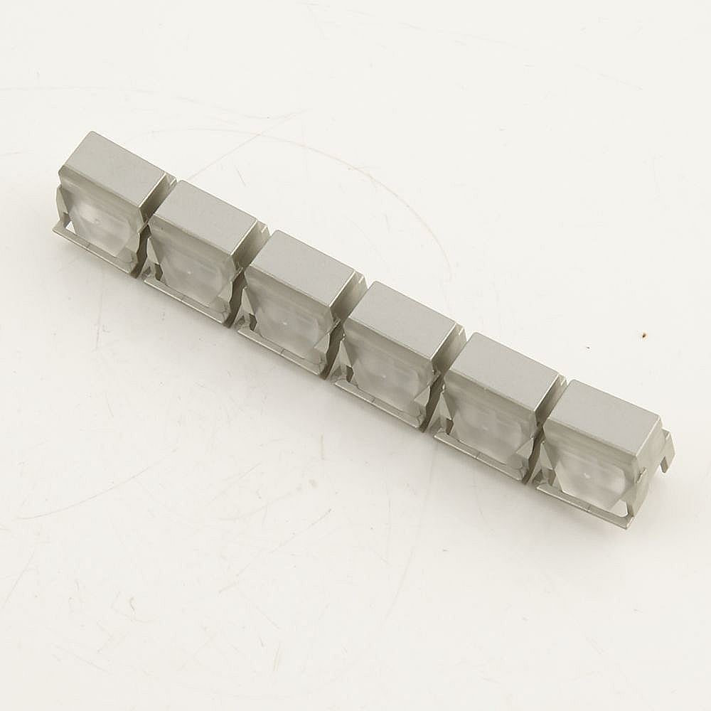 Part #00752315, Dishwasher Control Panel Button Set (Silver) (Replaces 752315)