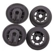 Replacement Wheel Kit (4/pkg), Lower Rack for Bosch SHS843AF5N/01 - Part 10016657